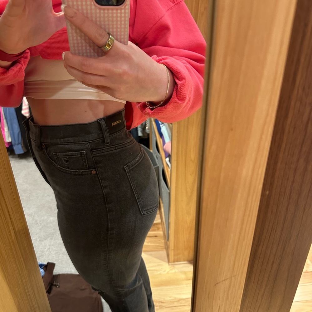 Express High Rise 90 Boot Cut Jeans - Picture 7 of 7